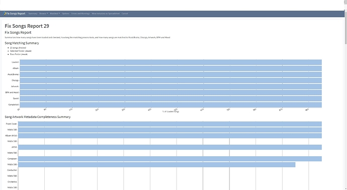 SongKong Summary report2