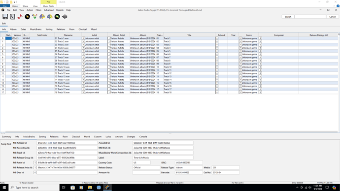 WhyMe1 18 Tr Unknows in Meta data Send